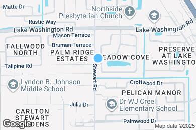 Map image of the property - 1616 Clover Cir