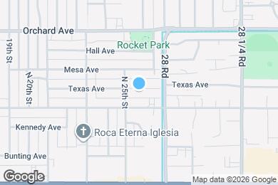 Map image of the property - 2531 Texas Ave