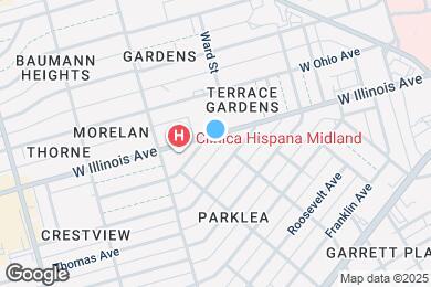 Map image of the property - 2901 W Illinois Ave
