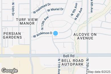 Map image of the property - 1026 W Danbury Dr