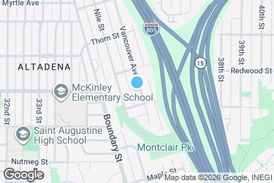 Map image of the property - 3032 Vancouver Ave