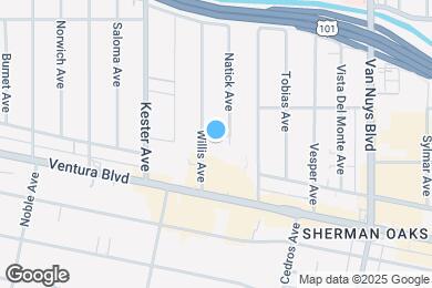 Map image of the property - 4558 Willis Ave