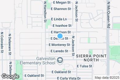 Map image of the property - 687 E Del Rio St