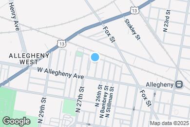 Map image of the property - 3240 N Bailey St