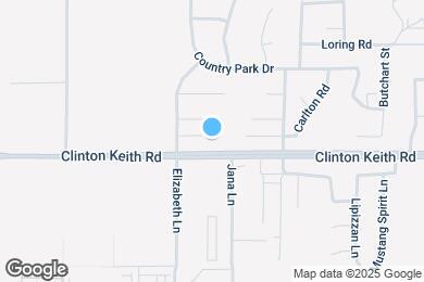 Map image of the property - 24823 Padre Ct