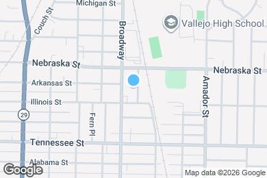 Map image of the property - 627 Pierce St