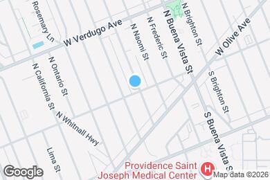 Map image of the property - 201 N Florence St
