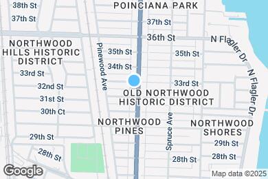 Map image of the property - 3311 Broadway