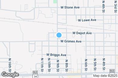 Map image of the property - 809 W Grimes Ave