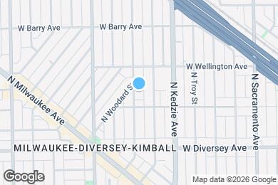 Map image of the property - 2921 N Spaulding Ave
