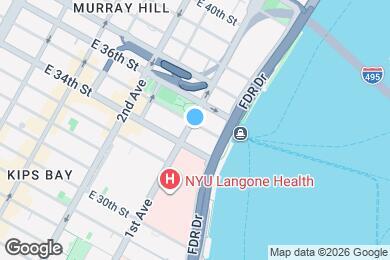 Map image of the property - 401 E 34th St