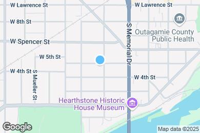 Map image of the property - 603 S Locust St