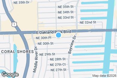 Map image of the property - 2708 NE 30th Pl
