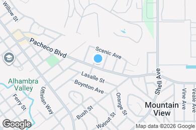 Map image of the property - 2009 Pacheco Blvd