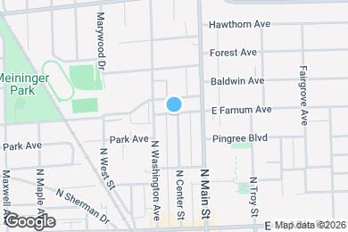 Map image of the property - 579 N Center St