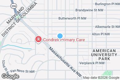 Map image of the property - 4815 Yuma St NW
