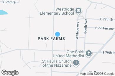 Map image of the property - 7859 James A Reed Rd