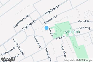 Map image of the property - 4805 Poplar Crest Way