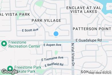 Map image of the property - 1501 E Princeton Ave