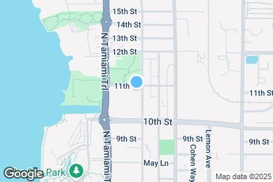 Map image of the property - 1064 N Tamiami Trl