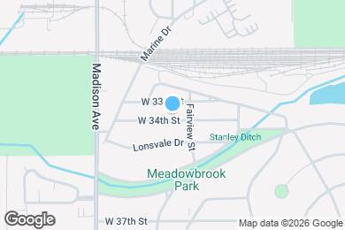 Map image of the property - 510 W 34th St