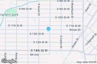 Map image of the property - 1802 S 12th St W