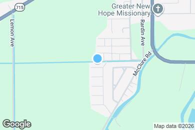 Map image of the property - 423 N Cocoanut Rd