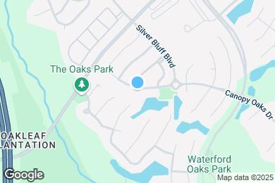Map image of the property - 1623 Canopy Oaks Dr
