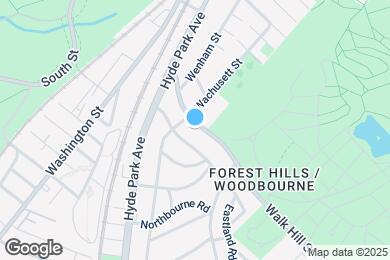 Map image of the property - Furnished Bedroom in Jamaica Plain