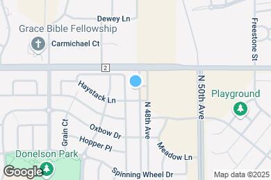 Map image of the property - 637 N 48th Ave