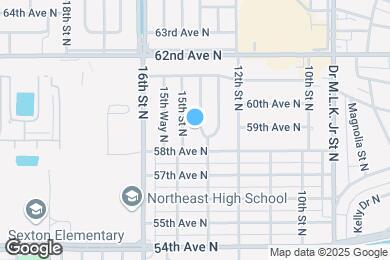 Map image of the property - 5898 13th St N