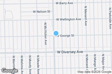Map image of the property - 2859 N Austin Ave