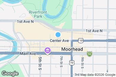 Map image of the property - 650 Apartments