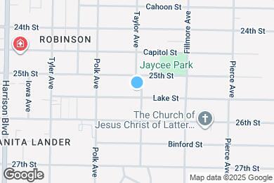 Map image of the property - 2537 Taylor Ave