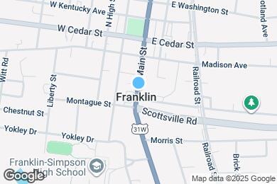 Map image of the property - 3 miles from square off Byp