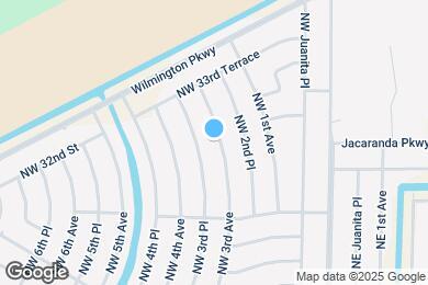 Map image of the property - 3056 NW 3rd Ave
