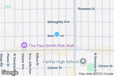 Map image of the property - 751 N Edinburgh Ave