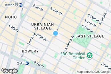 Map image of the property - 403 E 6th St