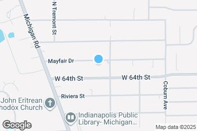 Map image of the property - 2113 Mayfair Dr