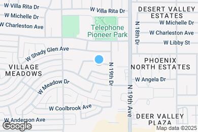 Map image of the property - 1963 W Greenbriar Dr