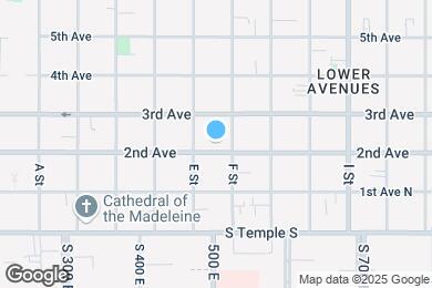 Map image of the property - 425 2nd Ave