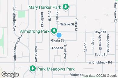 Map image of the property - 828 Gloria St