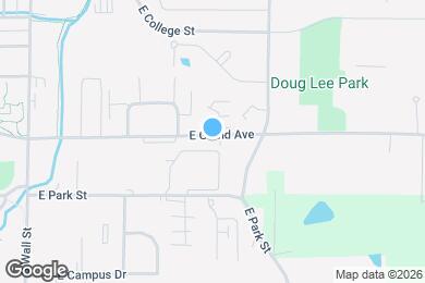 Map image of the property - 921 E Grand Ave