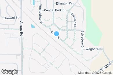 Map image of the property - 933 Balto Dr