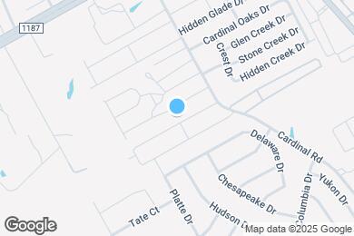 Map image of the property - 1300 Maple Terrace Dr