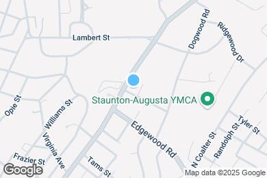 Map image of the property - 1403 N Augusta St