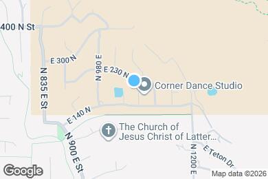 Map image of the property - 173 N 1110 E