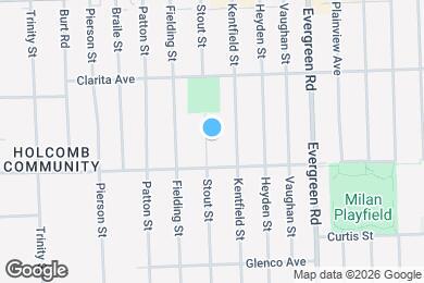 Map image of the property - 18450 Stout St