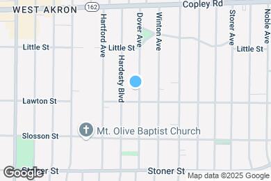 Map image of the property - 936 Dover Ave