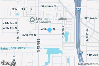 Map image of the property - 2601 47th Ave N